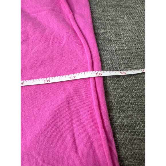 Cheetos Cheetah Flamin Hot Graphic Pink Crop Tee Shirt Womens Medium - Picture 6 of 6